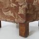 Set of 2 Art Deco poufs with original upholstery, France 1930