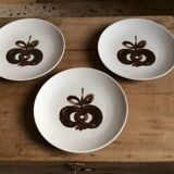 3 desert plates