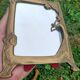 Brass retro mirror The Lady of the Lake