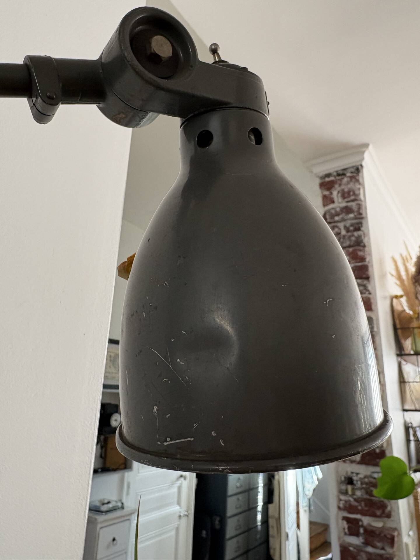 Industrial lamp architect workshop SANFIL Paris 1950