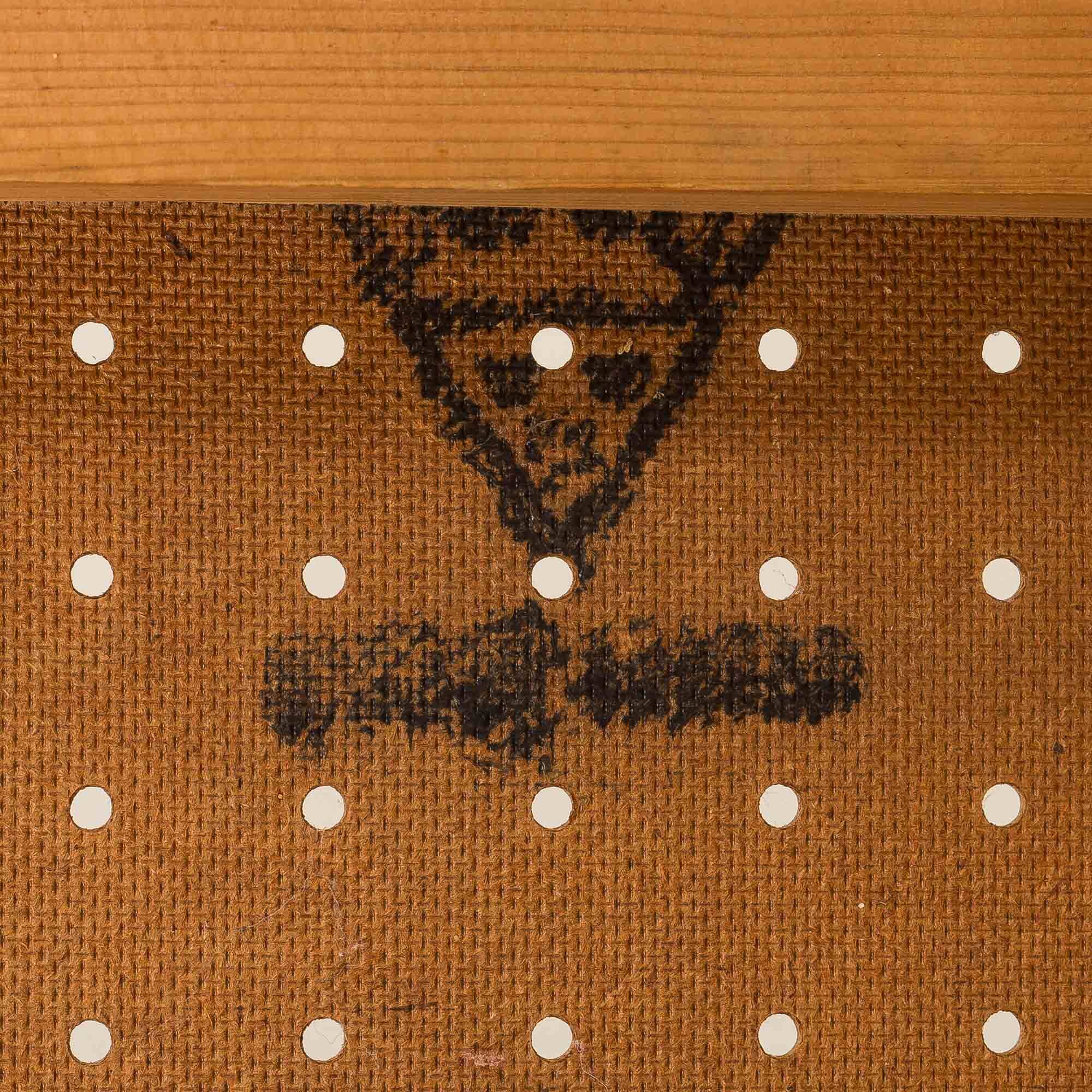 Danish teak daybed in thick boucle fabric, 1960s