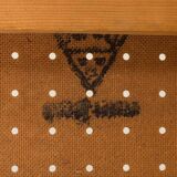 Danish teak daybed in thick boucle fabric, 1960s