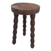 Pearl wood tripod stool