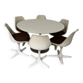 Ensemble table + 6 chaises Arkana Roche Bobois
