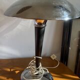Unique Dakapo lamp. Ikea chrome art deco table lamp from the 1980s.