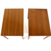 Set of 2 teak bedside tables, Sweden, 1960