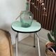 Vintage green Formica stool