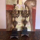 Pair of candelabras