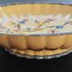 Flat on foot Italian earthenware Castelli Perugia