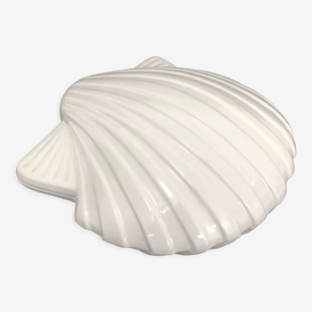 Boîte en céramique forme de coquillage par Tommaso Barbi Italie