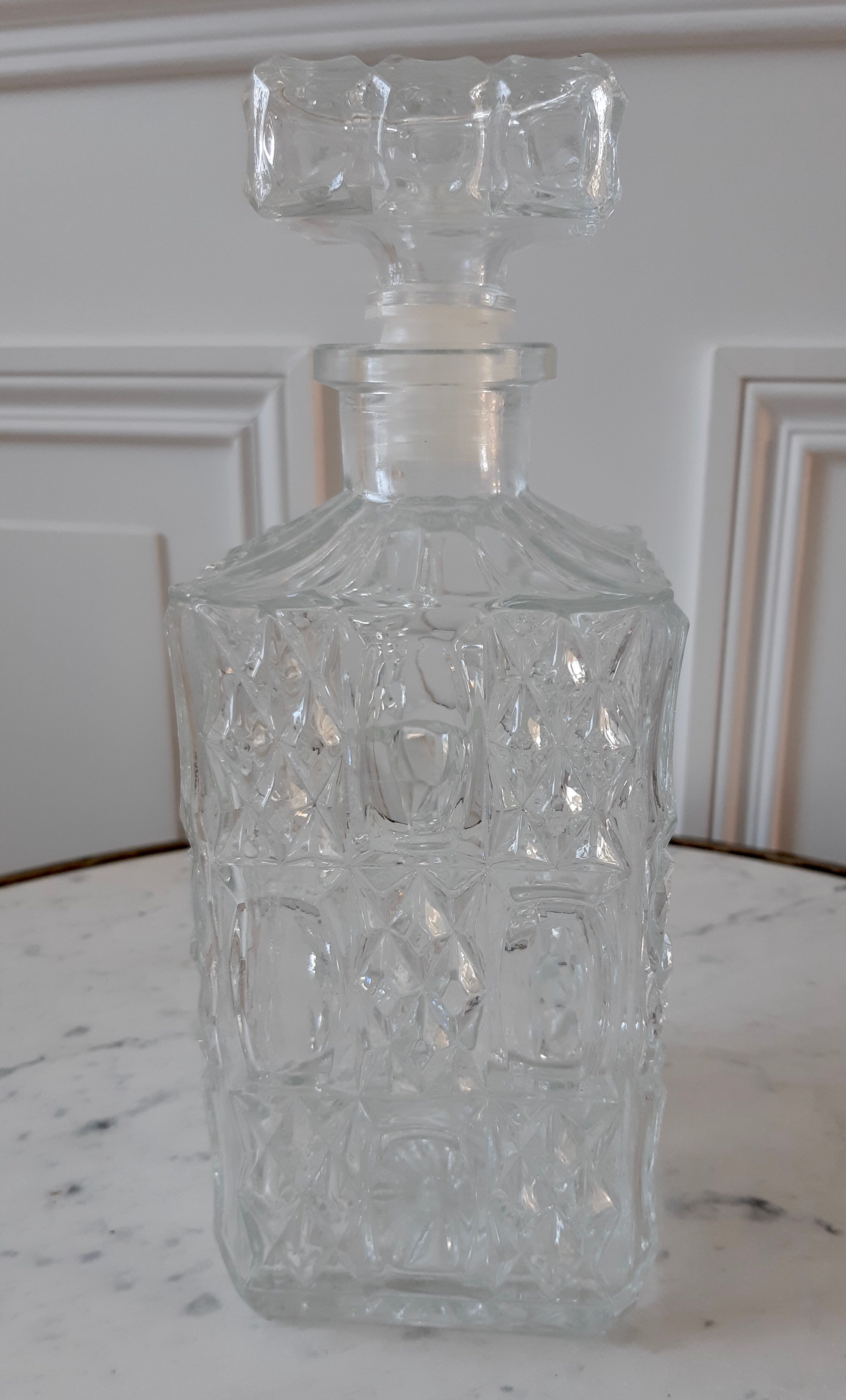 Vintage 70s whisky carafe
