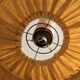 Vintage wooden and fabric suspension