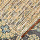 Pale orange & blue turkish runner rug 72x341cm