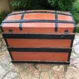 Ancient wooden trunk