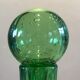 Bubbled glass decanter signed Biot