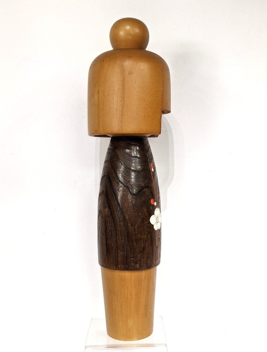 Awakening of Love - Kokeshi Doll - Master Okamoto usaburo - circa 1970 Japan