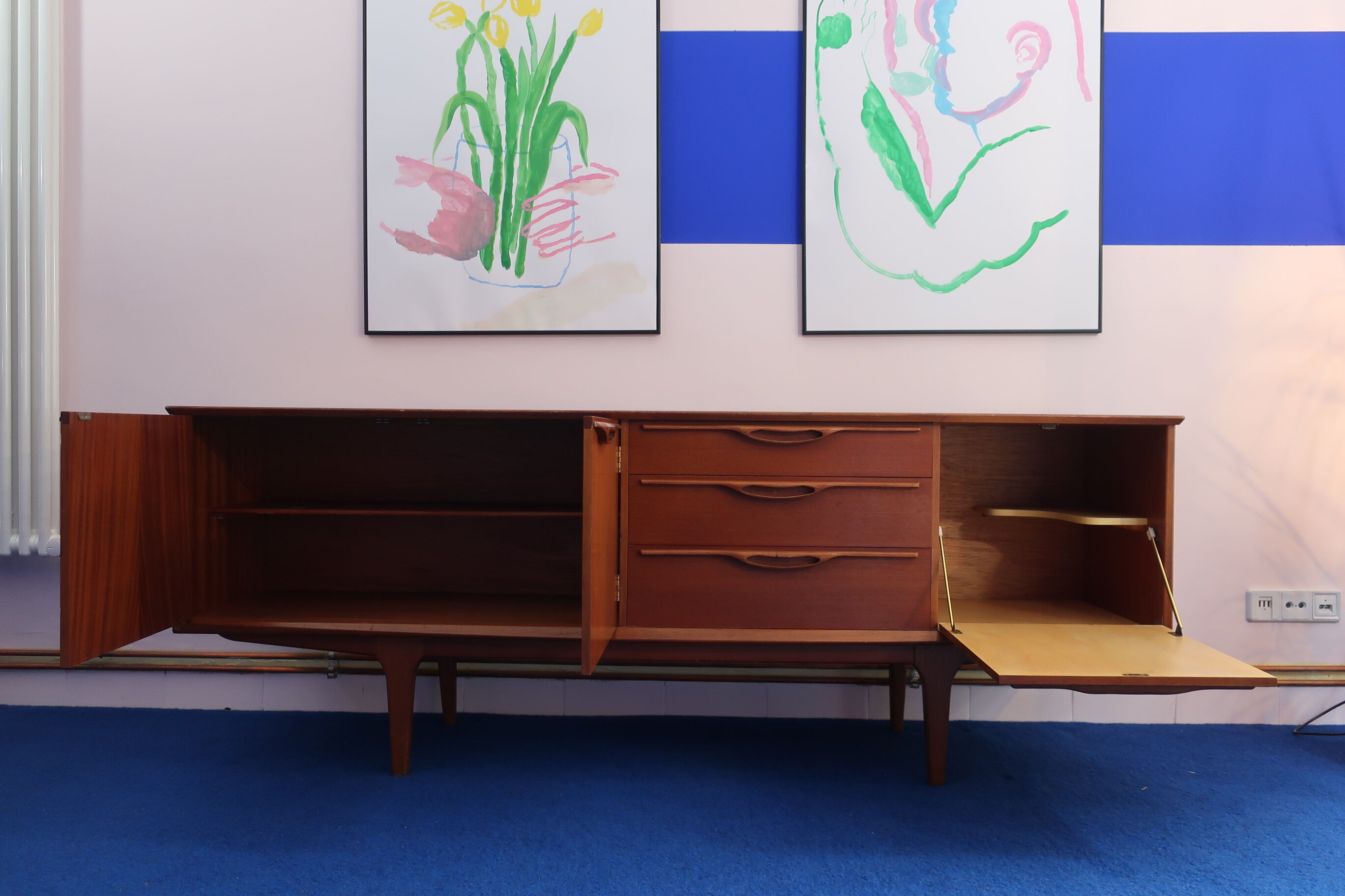 Teak sideboard from the 60s