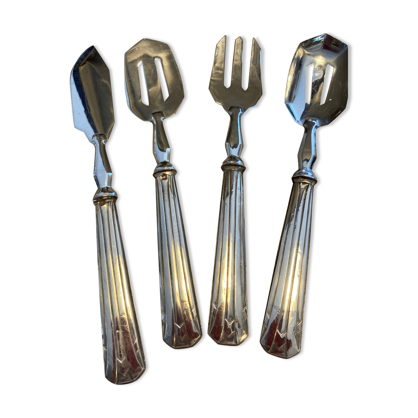 Silverware dessert service