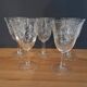 5 water or wine glasses enghien luminarc 50s