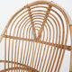 Rohe Noordwolde rattan lounge chair, The Netherlands 1950's