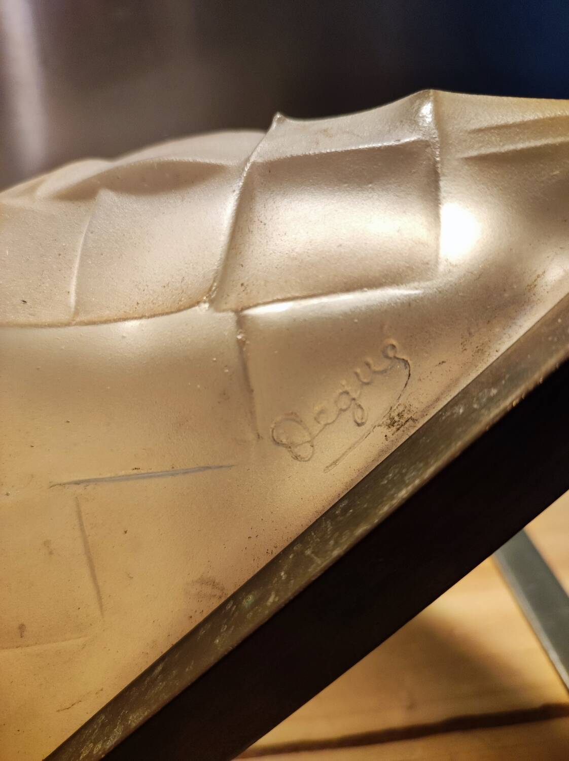 Art Deco wall light by Degué