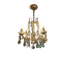 interior chandelier glass and metal