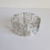 Vintage crystal ashtray