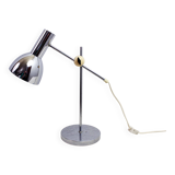 1970s chrome metal desk lamp