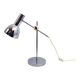 Lampe de bureau en métal chromé 1970