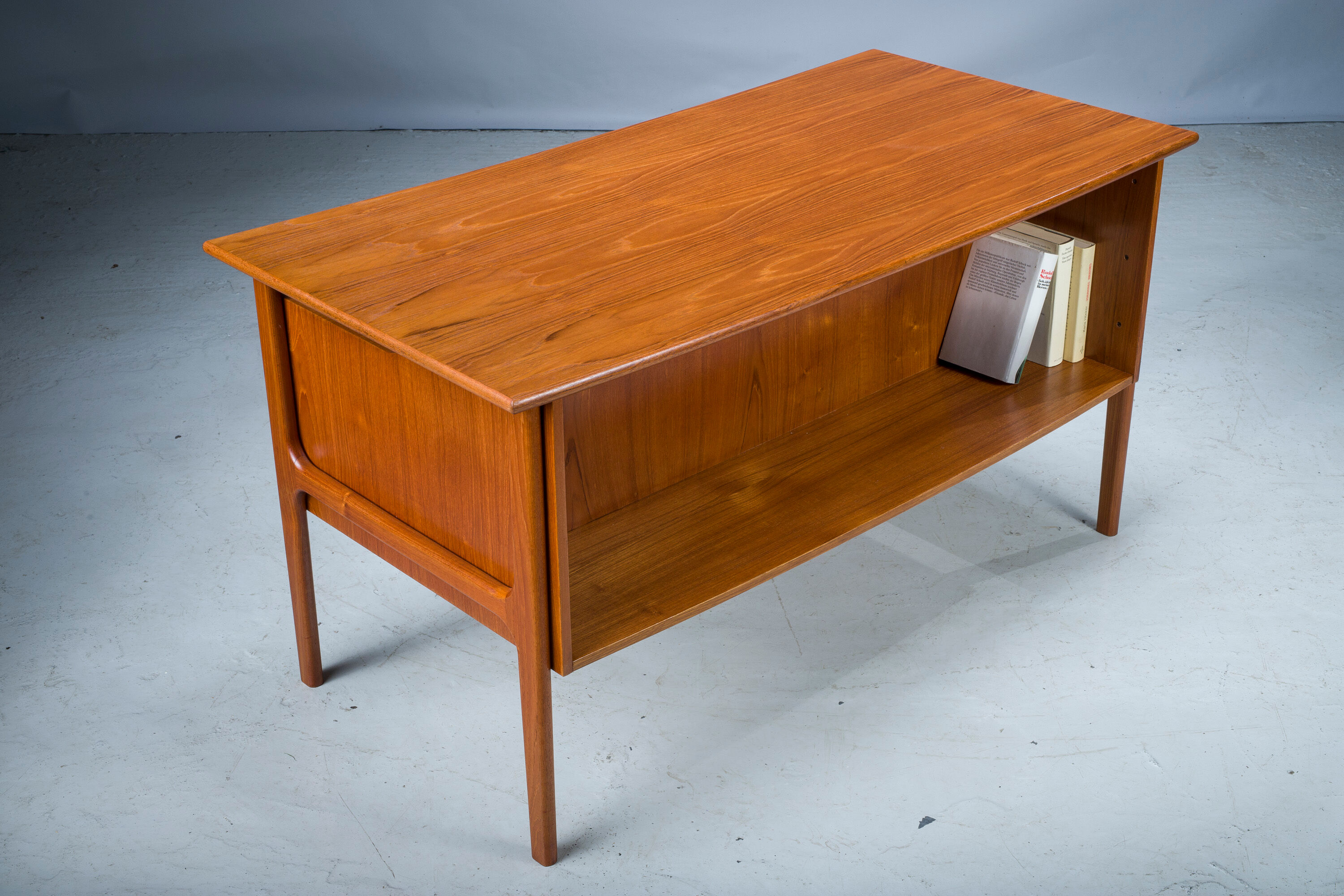 Dänischer Boomerang Schreibtisch aus Teak, 1960er