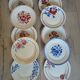 10 assiettes plates anciennes dépareillées