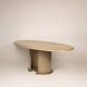 Angelo Mazzola parchment table produced by Ar.Vi Salpol, 1980