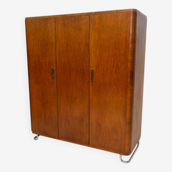 Armoire Bauhaus de Vichr & spol, années 1930, Bohême