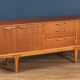 Retro teak 1960s long jentique classic mid century sideboard