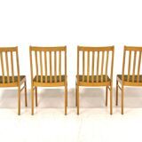 Set de 4 chaises en chêne Suède 1960