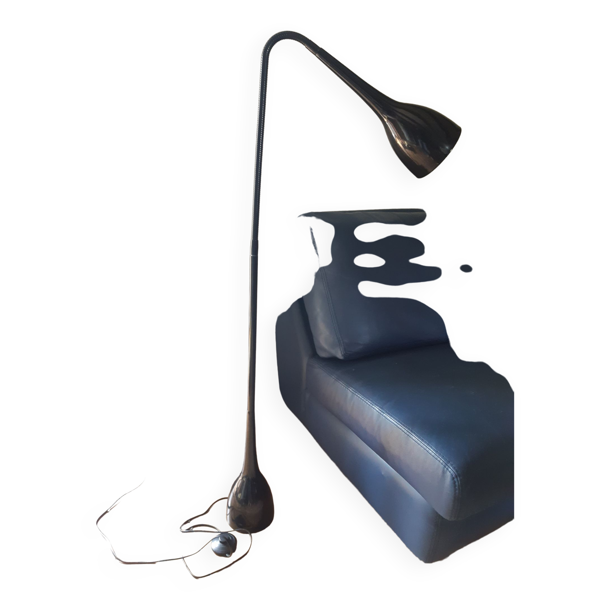 Flexible diabolo black lamp