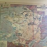 Map of France Vidal Lablache number 8