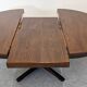 Table ronde de salle à manger extensible Baumann, France vers 1970