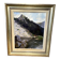 Oil on canvas representing a lake signed lucien wolff alsacian painter