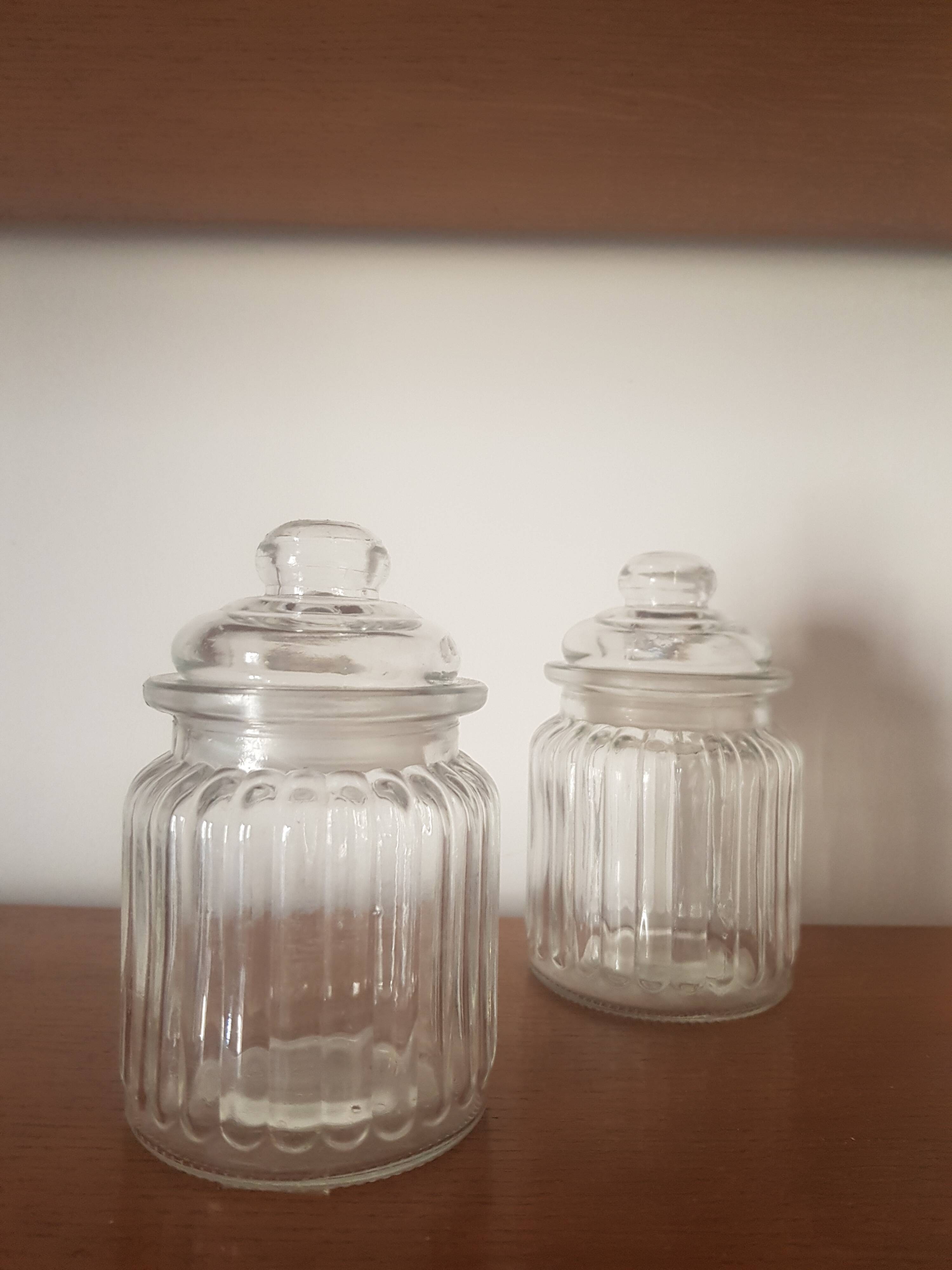 Set of 2 small vintage candy boxes