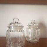 Set of 2 small vintage candy boxes