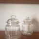 Set of 2 small vintage candy boxes