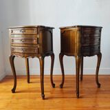 Pair of Louis XV style bedside tables