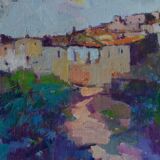 Three Framed Colourist Oils - Various Artists