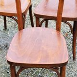 Set of 12 old Thonet bistro chairs