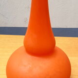 Soliflore vase in glass paste signed Daum Nancy