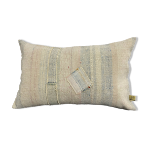 Coussin en toile ancienne - kilim