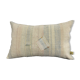 Coussin en toile ancienne style Kilim
