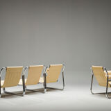 Three-Seater Borkum Sofa and Armchairs by Johan Bertil Häggström for Ikea, 1970s, Set of 2