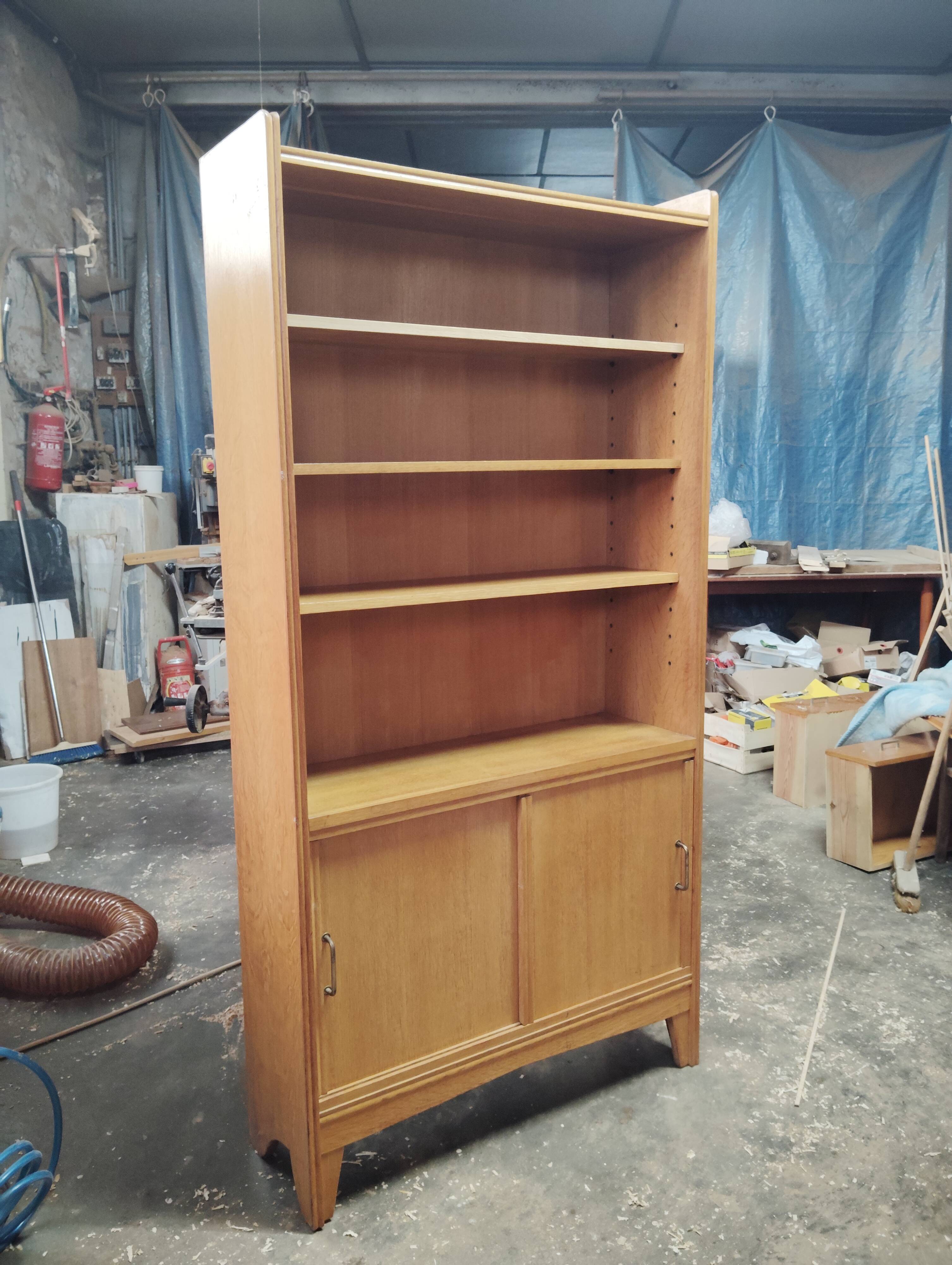 Vintage Scandinavian library